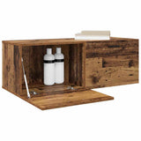 Vidaxl wandkast 100 x 36,5 x 35 cm bewerkt hout oudhout