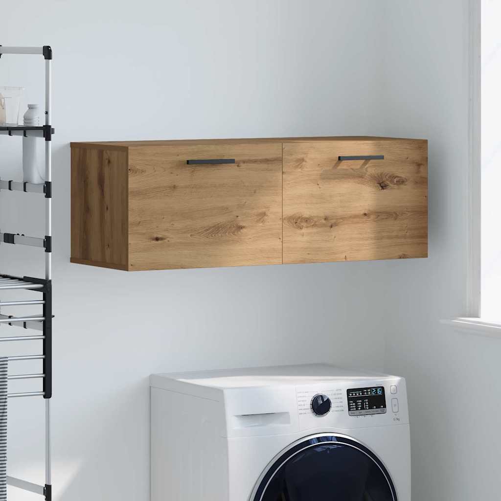 Vidaxl wandkast 100 x 36.5 x 35 cm bewerkt hout