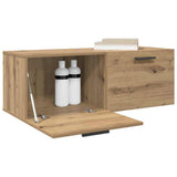 Vidaxl wandkast 100 x 36.5 x 35 cm bewerkt hout