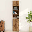 Vidaxl wandkast oud hout 50 x 42.5 x 40 cm bewerkt hout