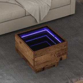 Vidaxl salontafel oud hout 40 x 40 x 30 cm