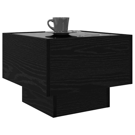 Vidaxl salontafel zwart eiken 40 x 40 x 30 cm