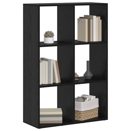 Vidaxl boekenkast 6-laags 69,5 x 29 x 103,5 cm bewerkt hout