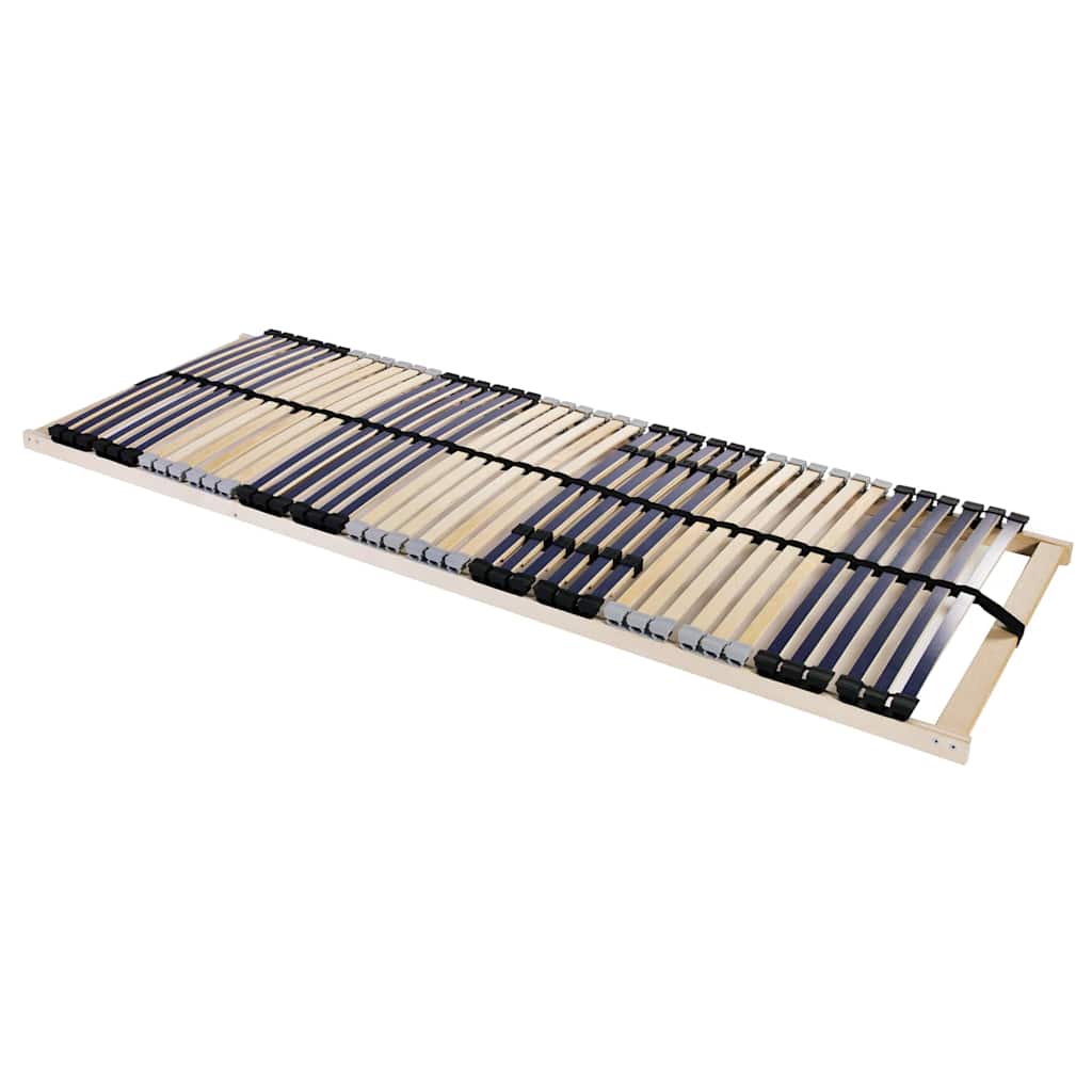 Vidaxl lattenbodem bruin 70 x 190 cm massief beukenhout
