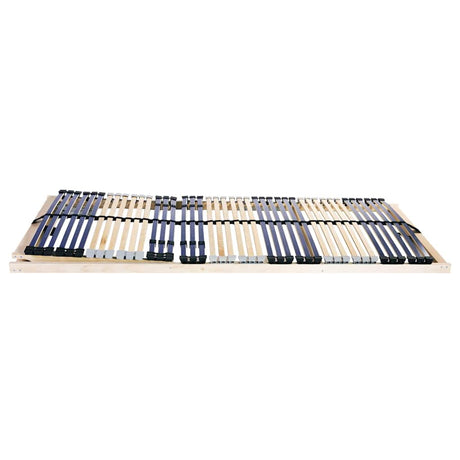 Vidaxl lattenbodem bruin 90 x 190 cm massief beukenhout