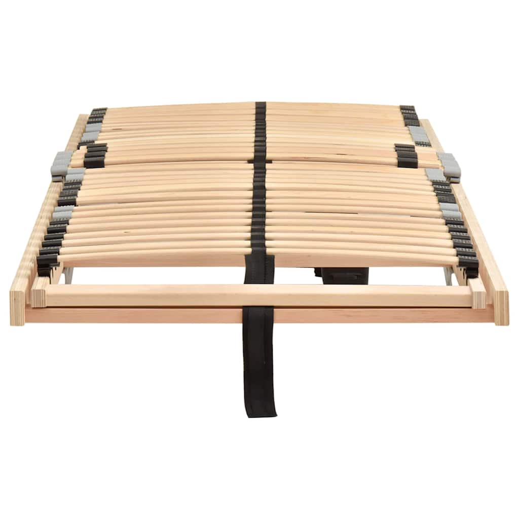 Vidaxl lattenbodem bruin 90 x 190 cm massief beukenhout
