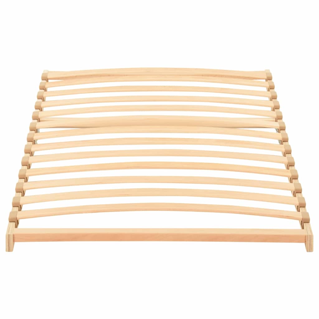 Vidaxl lattenbodem bruin 70 x 190 cm massief beukenhout