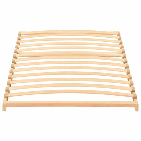 Vidaxl lattenbodem bruin 70 x 190 cm massief beukenhout