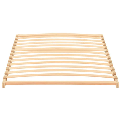 Vidaxl lattenbodem bruin 90 x 190 cm massief beukenhout