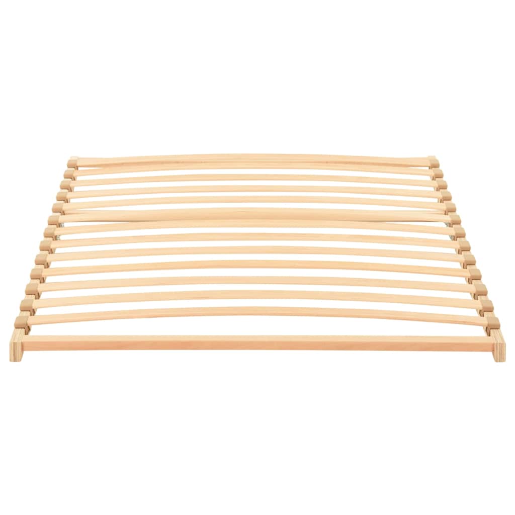 Vidaxl lattenbodem bruin 100 x 190 cm massief beukenhout