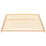 Vidaxl lattenbodem bruin 100 x 190 cm massief beukenhout