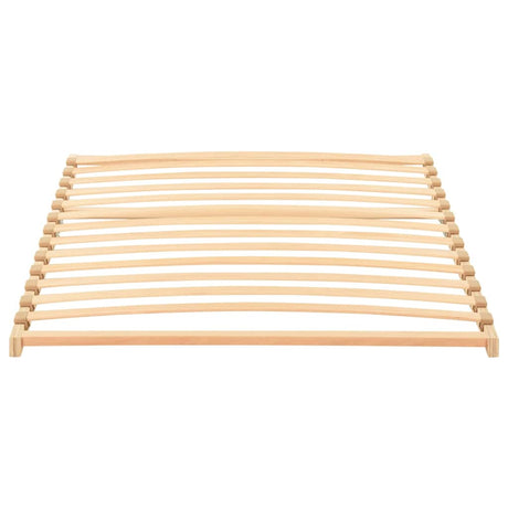 Vidaxl lattenbodem bruin 100 x 190 cm massief beukenhout