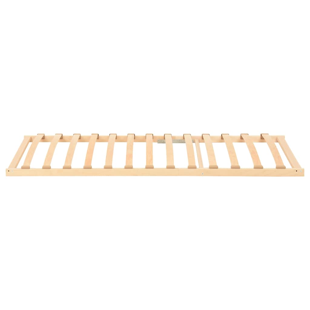 Vidaxl lattenbodem bruin 100 x 190 cm massief beukenhout