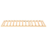 Vidaxl lattenbodem bruin 100 x 190 cm massief beukenhout