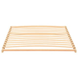 Vidaxl lattenbodem bruin 120 x 190 cm massief beukenhout