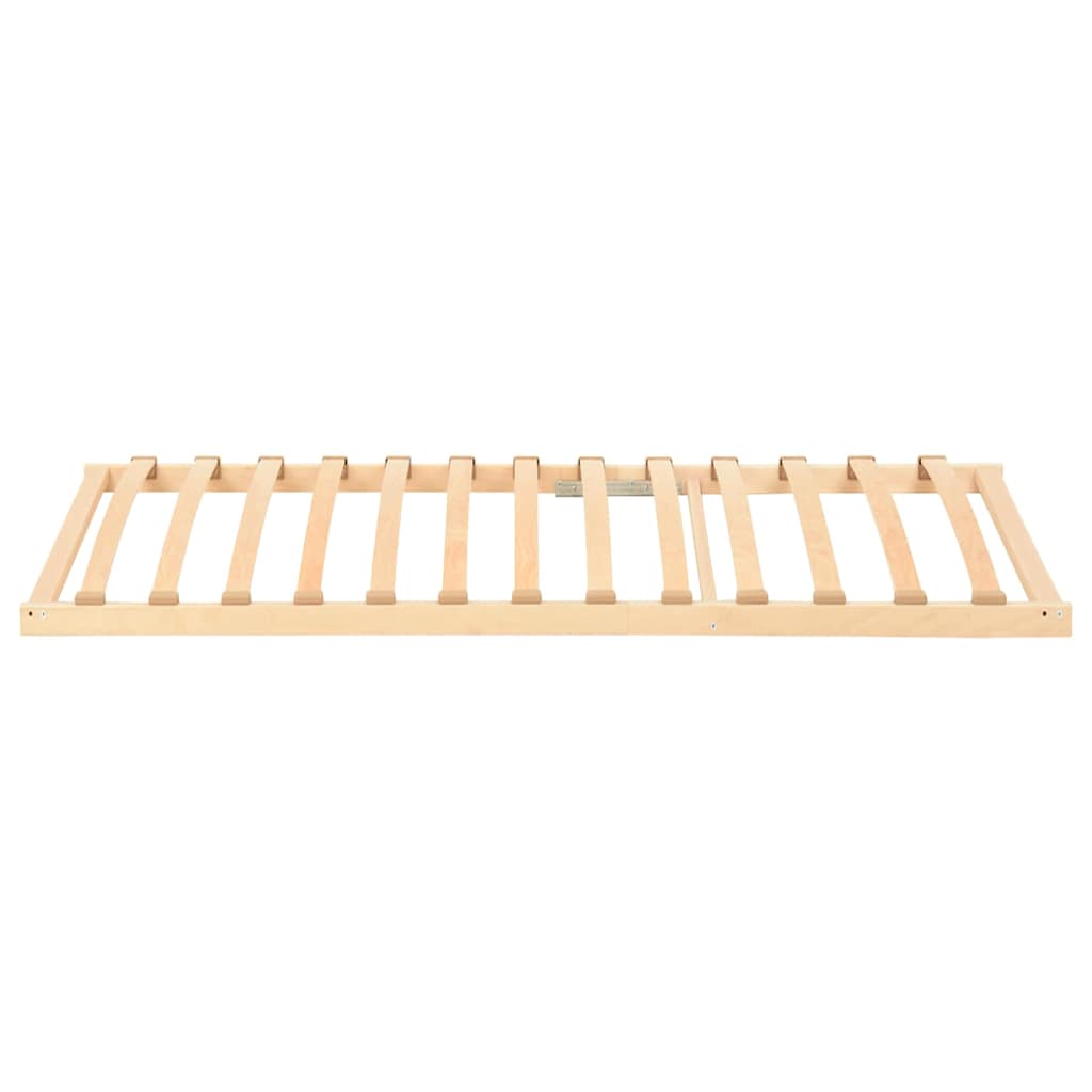 Vidaxl lattenbodem bruin 120 x 190 cm massief beukenhout