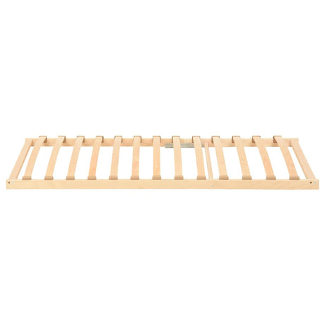 Vidaxl lattenbodem bruin 120 x 190 cm massief beukenhout
