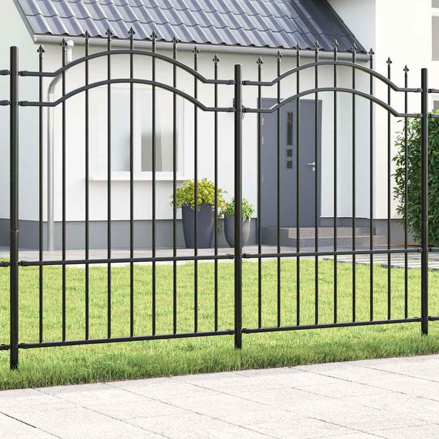 Vidaxl tuinhek woerden 240 x 190 cm poedergecoat staal grijs
