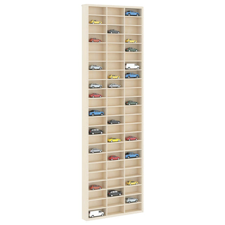 Vidaxl muurdisplaykast muurmontage beige 30 x 4,5 x 96 cm bewerkt hout