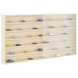 Vidaxl muurdisplaykast met plank beige 100 x 8,5 x 54 cm multiplex