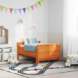 Vidaxl bedframe met hoofdeinde wasbruin 80 x 200 cm bewerkt hout