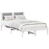 Vidaxl bedframe met gevoerd hoofdgedeelte lichtgrijs 120 x 200 cm