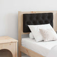 Vidaxl hoofdbord anders bruin en zwart 150 cm massief grenenhout
