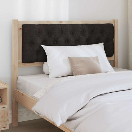 Vidaxl hoofdbord anders bruin en zwart 100 cm massief grenenhout
