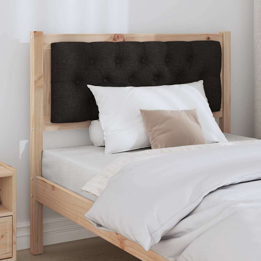 Vidaxl hoofdbord anders bruin en zwart 90 cm massief grenenhout