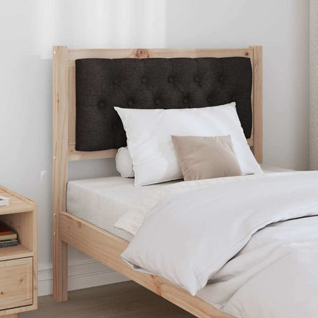 Vidaxl hoofdbord anders bruin en zwart 80 cm massief grenenhout