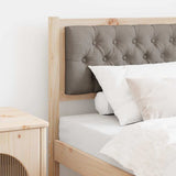 Vidaxl hoofdbord anders bruin en taupe 80 cm massief grenenhout