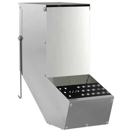 Vidaxl konijnenvoer zilver 12,5 x 26 x 28,5 cm 1 kg