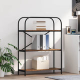Vidaxl boekenkast 3-laags 80 x 30 x 109 cm bewerkt hout oudhout