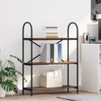 Vidaxl boekenkast 3-laags 80 x 30 x 109 cm bewerkt hout oudhout