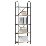 Vidaxl boekenkast 5-laags 60 x 30 x 183 cm bewerkt hout sonoma eiken