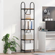 Vidaxl boekenkast 5-laags 40 x 30 x 183 cm bewerkt hout oudhout