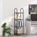 Vidaxl boekenkast 4-laags 40 x 30 x 146 cm bewerkt hout oudhout