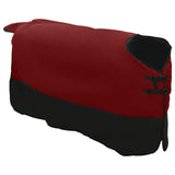 Vidaxl paardendeken donkergroen en zwart 105 cm polyester