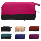 Vidaxl paardendeken roze en zwart 95 cm polyester