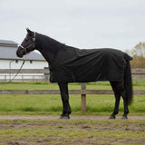 Vidaxl paardendeken donkergroen en zwart 135 cm polyester