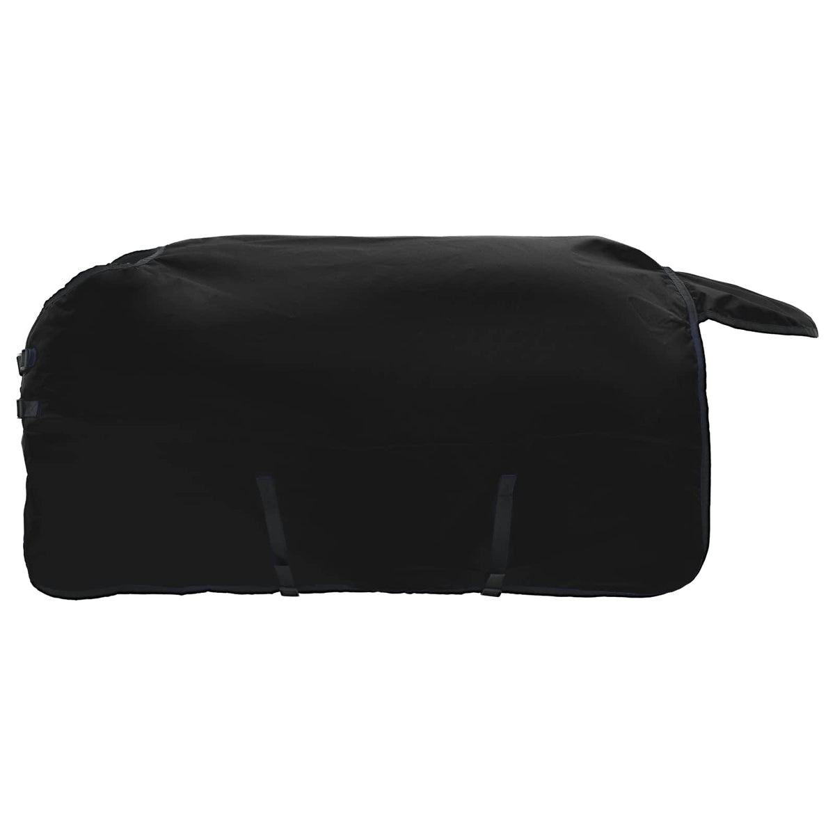 Vidaxl paardendeken volledig zwart 145 cm polyester