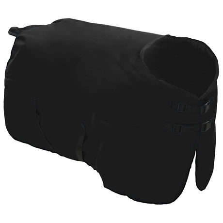 Vidaxl paardendeken donkergroen en zwart 155 cm polyester