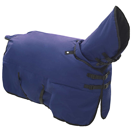 Vidaxl paardendeken donkergroen en zwart 105 cm polyester