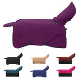 Vidaxl paardendeken donkergroen en zwart 165 cm polyester