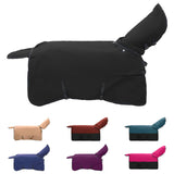 Vidaxl paardendeken donkergroen en zwart 135 cm polyester