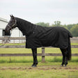 Vidaxl paardendeken volledig zwart 145 cm polyester