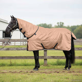 Vidaxl paardendeken cappuccino 115 cm polyester