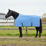 Vidaxl paardendeken volledige aqua polyester