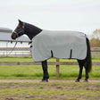 Vidaxl paardendeken volledig lichtgrijs en roze 105 cm