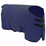 Vidaxl paardendeken marineblauw polyester